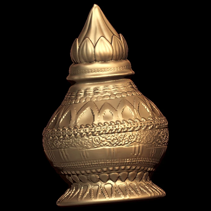 Kalash 3D Model