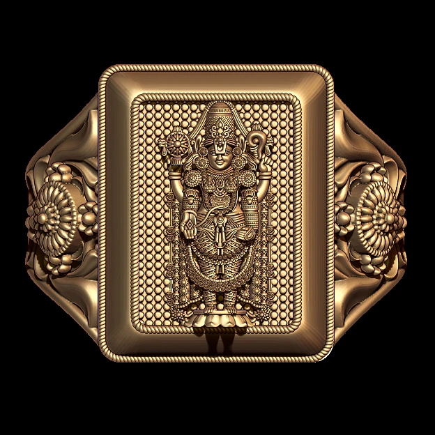 Balaji 3D Model Jewelry Ring | Download Now