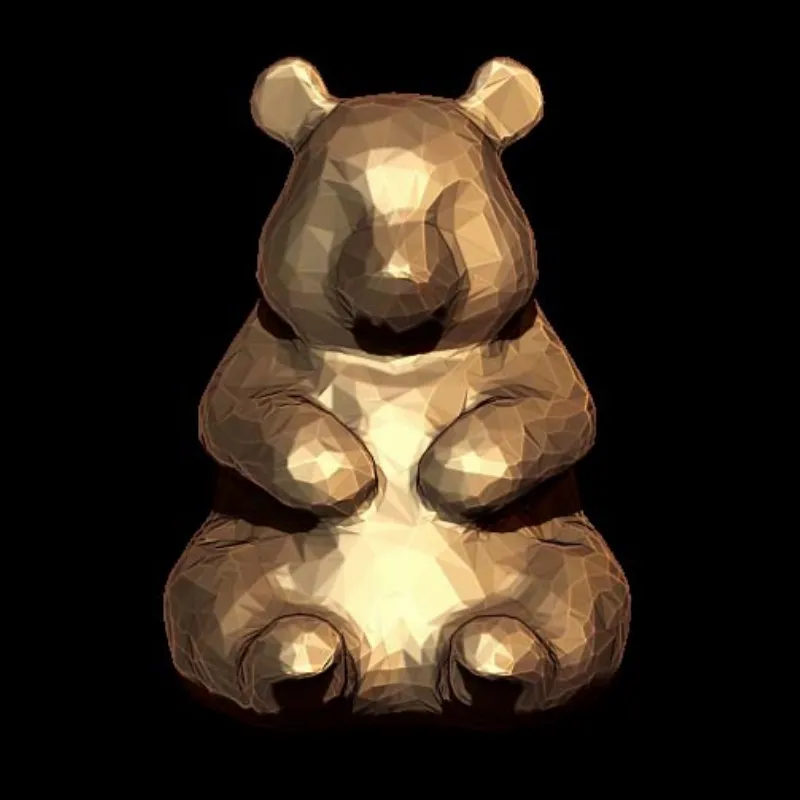 Image of Teddy bear 3D Model STL & 3DM Files